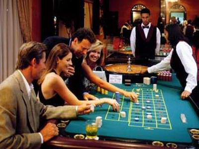 Casino with poker